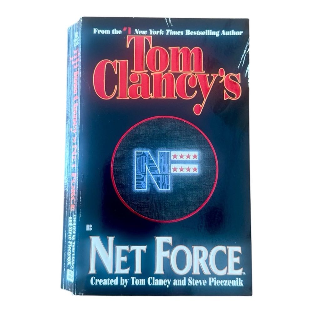 Tom Clancy’s Net Force Paperback – Techno Thriller – FBI Cybercrime Novel